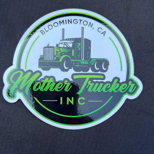 Mother Truckin sticker
