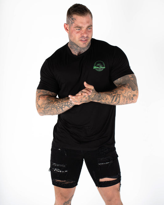 Men's Classic Mother Trucker Black Bamboo T-Shirt