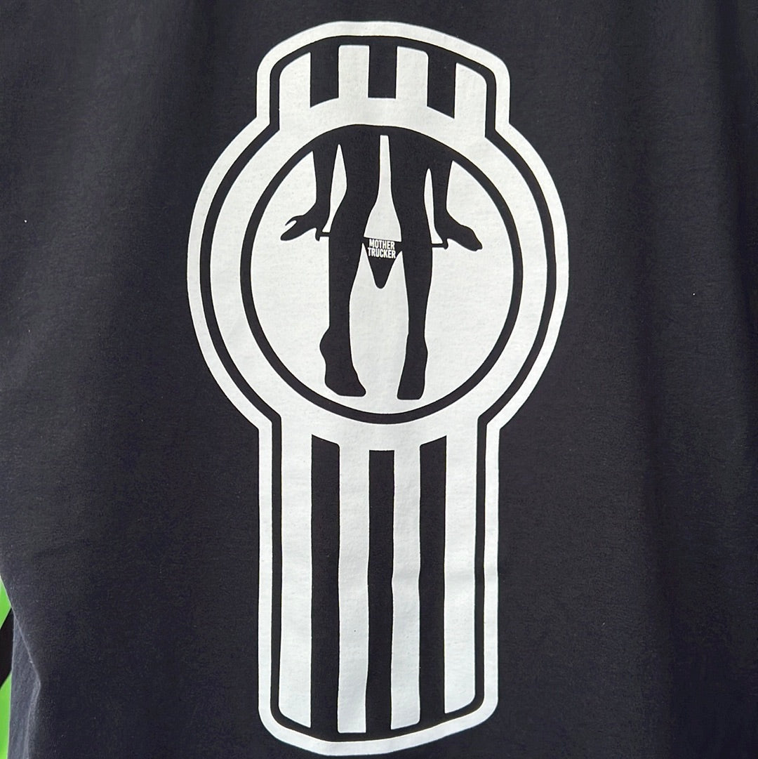 Panty Dropper Mother Trucker Black and White T-shirt