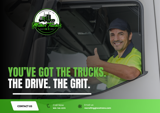 You’ve Got the Trucks. The Drive. The Grit.