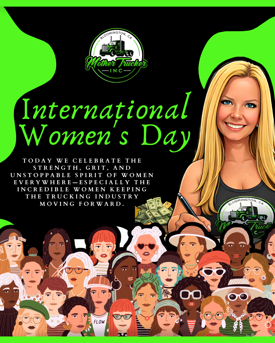 Happy International Women’s Day from Mother Trucker!