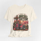 I Run On Diesel Caffeine And A Whole Lot Of Jesus T-Shirt, Christian Truck Driver Tee, Mother Trucker Shirt – Pink