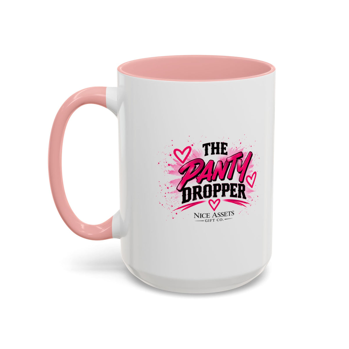 Mother Trucker Accent Coffee Mug — Pink