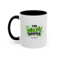 Mother Trucker Accent Coffee Mug — Green