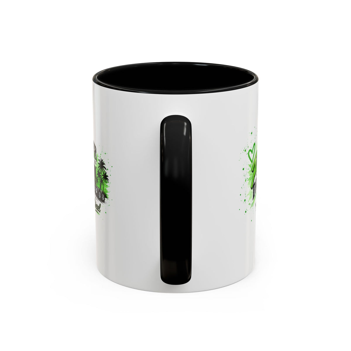 Mother Trucker Accent Coffee Mug — Green
