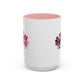 Mother Trucker Accent Coffee Mug — Pink
