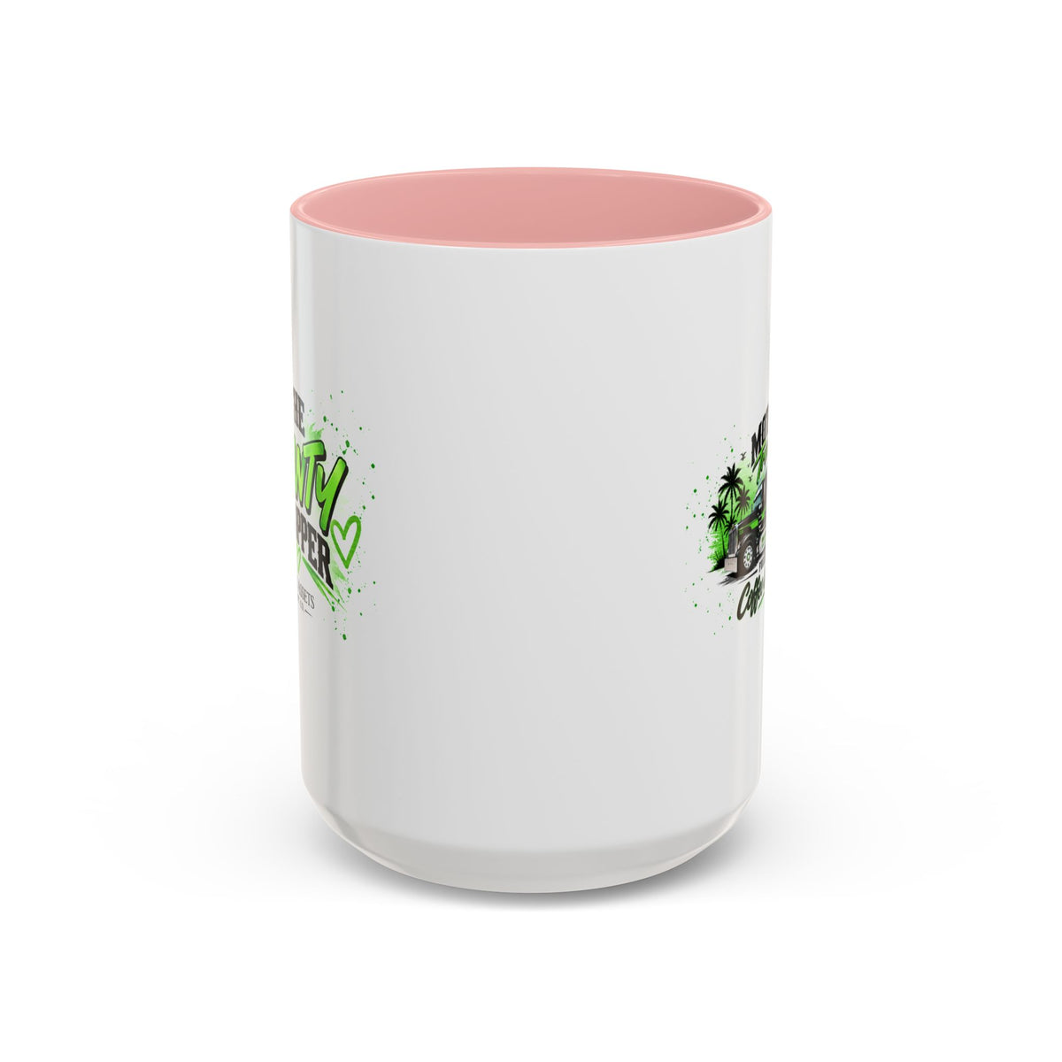 Mother Trucker Accent Coffee Mug — Green