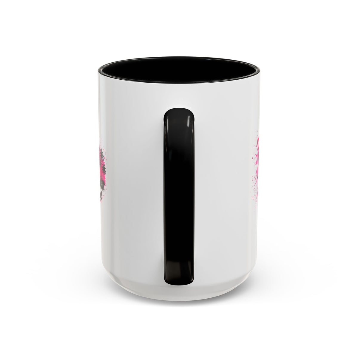 Mother Trucker Accent Coffee Mug — Pink