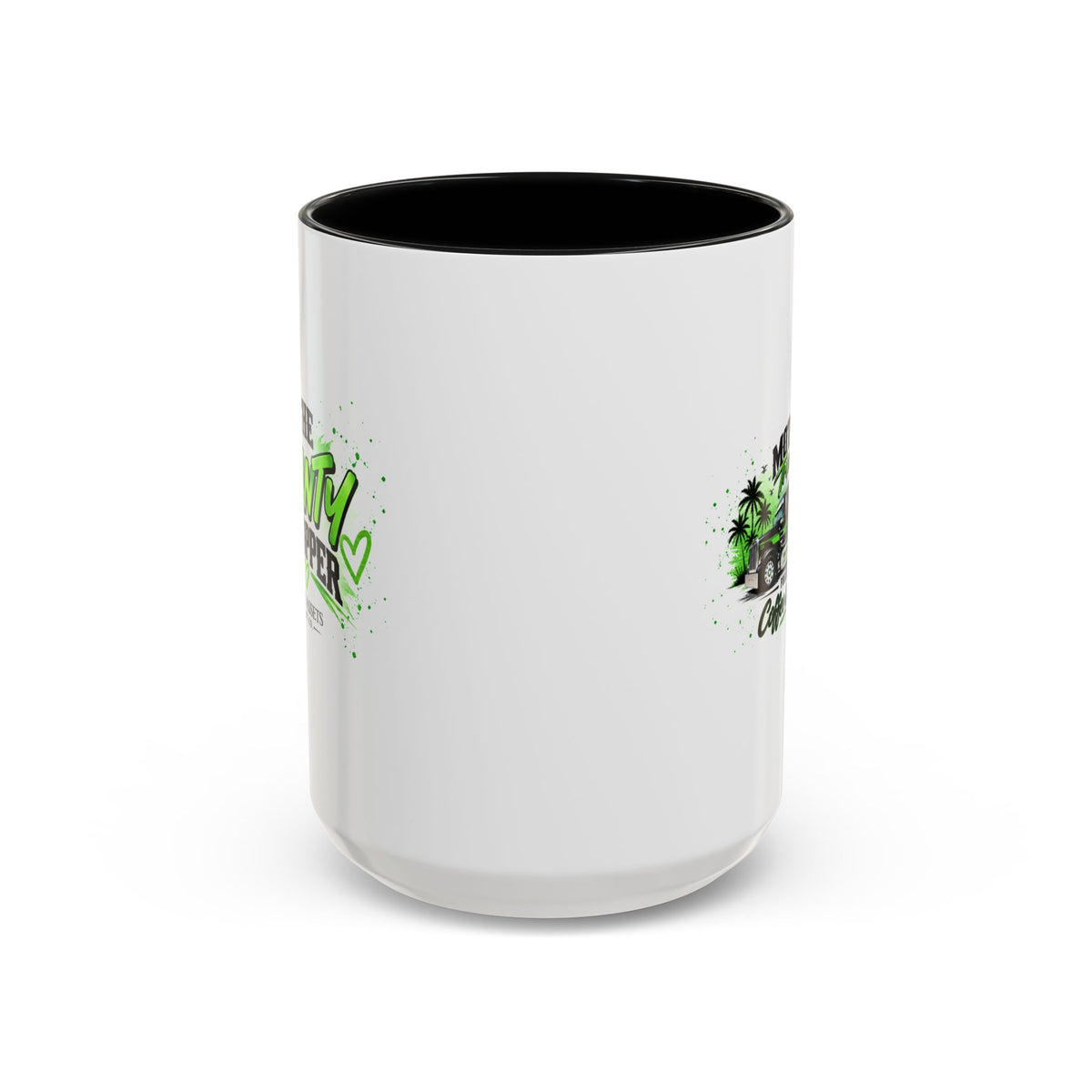 Mother Trucker Accent Coffee Mug — Green