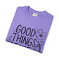 Good Things Take Time Floral Inspirational T-Shirt