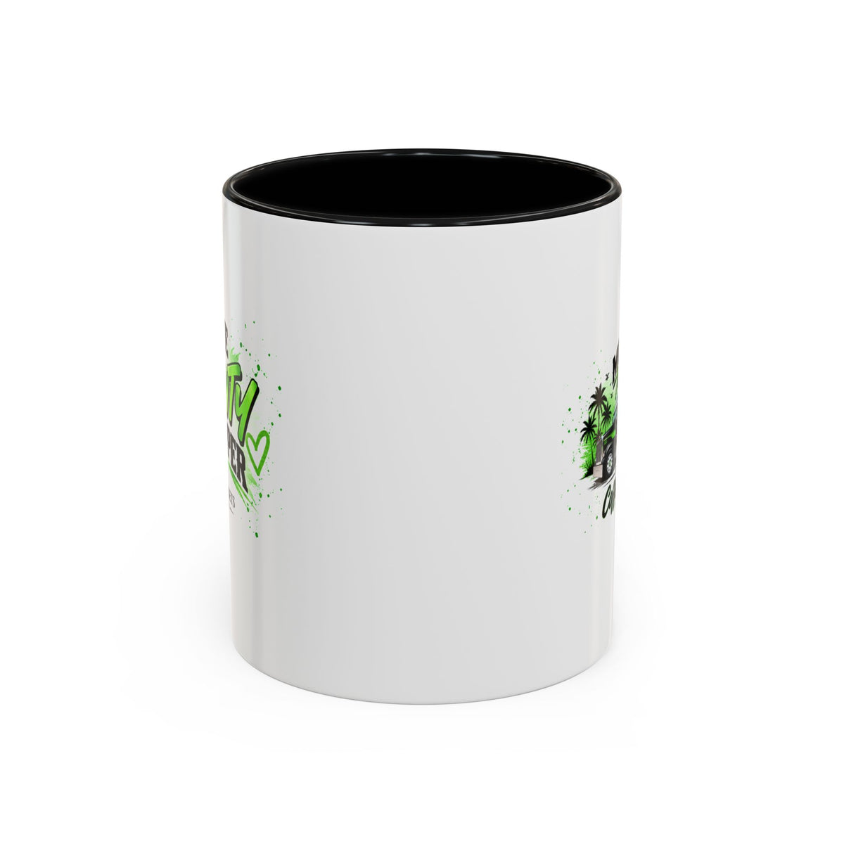 Mother Trucker Accent Coffee Mug — Green