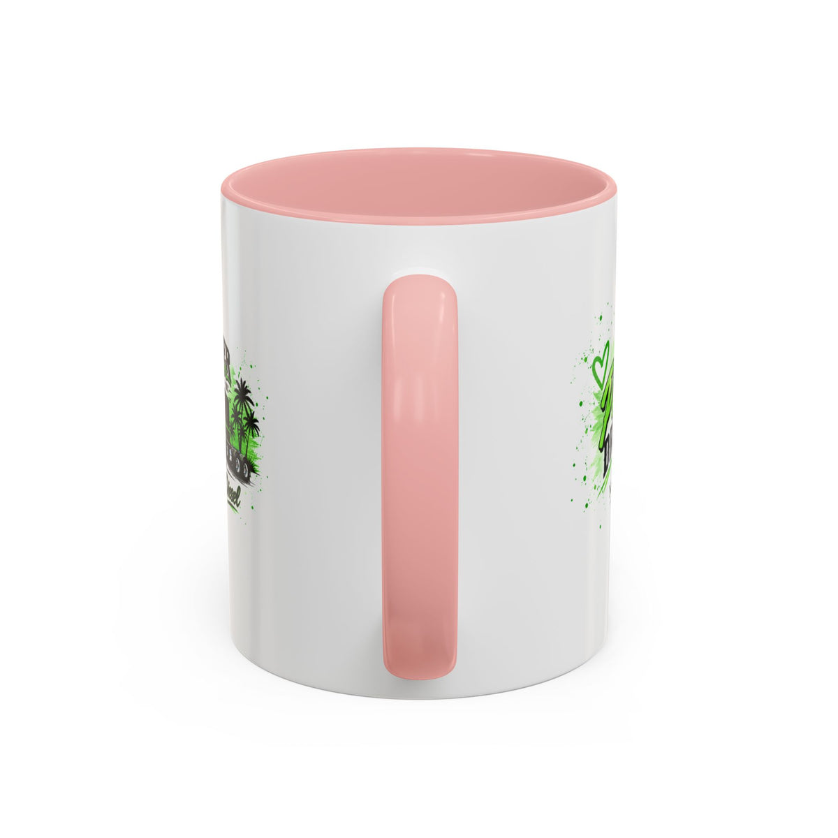 Mother Trucker Accent Coffee Mug — Green