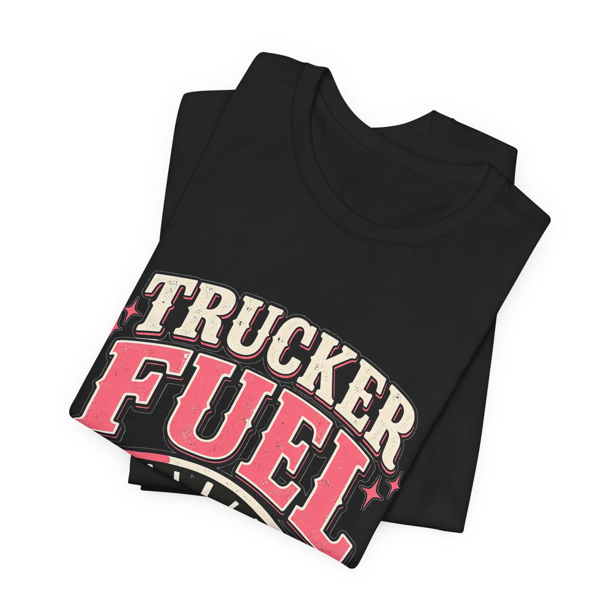 Trucker Fuel T-Shirt, Do Not Talk To Me Until This Is Empty, Funny Truck Driver Tee, Mother Trucker – Pink