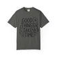 Good Things Take Time Floral Inspirational T-Shirt