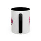 Mother Trucker Accent Coffee Mug — Pink
