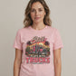 Still Plays With Trucks T-Shirt, Retro Vintage Truck Driver Tee, Funny Semi Truck Shirt, Mother Trucker – Pink