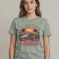 Home Is Where I Park It T-Shirt, Funny Truck Driver Tee, Semi Truck Shirt, Mother Trucker – Pink