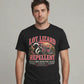 Lot Lizard Repellent T-Shirt, Funny Truck Driver Shirt, Truck Stop Humor Tee, Mother Trucker Semi Tee – Pink
