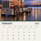 February 2027 calendar spread